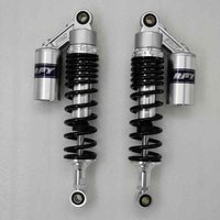 360mm 8mm spring Motorcyc Shock Absorbers for Honda CB1300 CB1000 XL175 Yamaha Suzuki Kawasaki Z1300 ZRX1100 1200 Black chrome