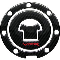 3D Carbon-look Motorcycle Gas Oil Fuel Cap Cover Decal Carbon Fiber Sticker Protect for HONDA Interceptor VFR VFR800 1988-2009