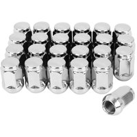 X autohaux Auto Chrom Rad Radmuttern Ausbuchtung Eichel Kegel Sitz Stahl Renn schraube Kopf bedeckung m14x1, 5 m12x1, 5 1,5/16cs