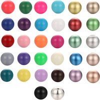 1PCS/Lot Mexico Chime Music Piano Ball For Aroma Locket Necklace 12mm-16mm Colorful Round Ball Pregnant Gift Bell Ball Jewelry