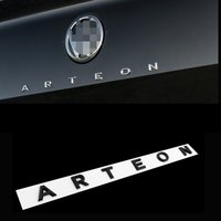 3D Font Letter Logo For VW CC Arteon Car Styling Modified Trunk Logo Black Badge Sticker Car Decoration Accessories