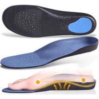 Flat Feet Arch Support Insoles Orthotic Height 3cm High Quality 3D Premium Comfortable Plush Cloth Orthopedic Insoles Foot Pad