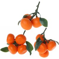 Artificial Tangerine Oranges Foam Fake Fruit Kitchen Restaurant Food Display For Home Party Decor Props