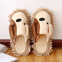 Unisex Lui Mop Slippers for Winter Women & Men Bathroom Slip-resistant Dry Foot Cleaning Floor Slippers Household Mop Shoes