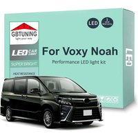 LED Interior Light Bulb Kit For Toyota Voxy Noah 60 65 70 75 80 Series AZR60 AZR65 ZRR70 ZRR75 ZRR80 ZWR80 Car Dome Lamp Canbus