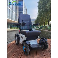 500W Motor City Vehicles 4 Wheeled Electric Wheelchair For Disabled