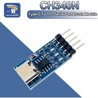 1/5pcs TYPE-C USB to TTL Serial Port CH340N Module CH340 DC 5V/3.3V Upgrade MCU Download Brush Line