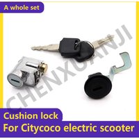 Battery Box Lock and Cushion for Citycoco Electric Scooter Parts