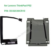 Replacement 2.5" SATA HDD SSD Hard Drive Cable Connector Plus Caddy Frame Bracket Plus Tin Foil For Lenovo ThinkPad P52 EP520