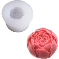 New Flower/Rose Candle Wax Silicon 3D Soap Mold Cake Decoration Manual Handmade Resin Clay Plaster Gumpaste Mould M2442