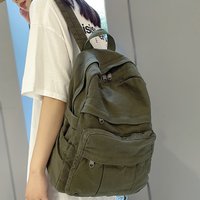 Dziewczęcy materiałowy tornister nowa moda studentka Vintage damski plecak płócienna damska torba na laptopa podróżny plecak damski Kawaii