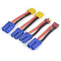 RC Auto Teile Modell Autos Ladegerät Adapter Kabel Batterie Umwandlung Kopf EC5 Weiblich Männlich Zu XT60 T Stecker Männlich Weiblich Kopf