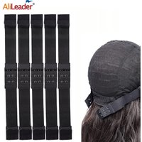 Alileader Adjustable Elastic Band For Wigs Making Wig Accessories Professional Wig Elastic Band Black Wig Grip Band