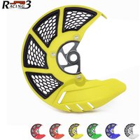 Motorcycle Front Brake Disc Guard Cover Rotor Protector For Suzuki RMZ 250 450 RMX 450Z RMZ250 07-19 RMZ450 05-19 RMX450Z 10-17
