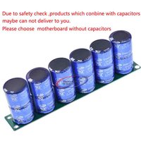 Farad Capacitor 2.7V 500F 6 Pcs/1 Set Super Capacitance With Protection Board Automotive Capacitors