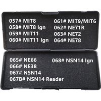 57-68 LiShi 2 in 1 MIT8 MIT11 MIT9 MIT6 NE71R NE72 NE78 NE66 NE38 NSN14 reader Locksmith Tools For All Types