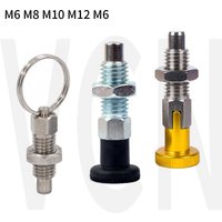 Restaurierbarer Kolben mit 217-Griff, Federstifte, Wendekolben, Rücklauftyp, M6 M8 M10 M12M16, Feststellschraube, Indexschrauben, auf Lager
