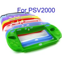 10PCS For Psv 2000 Soft Silicone Case Skin Protective Cover Rubber Shell For PSvita 2000 Game Console Accessories