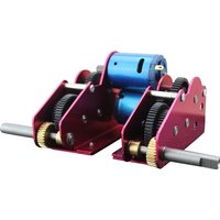 Heng Long 1:16 M26/M41/KV1/Leopard 2A6/Challenger 2/M1A2 steel gearbox with bearings RC tank upgrade parts