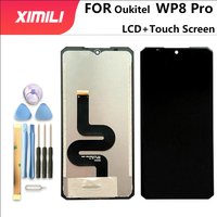 100% Original Oukitel WP8 Pro LCD Display And Touch Screen 6.49" Assembly Repair Parts For Oukitel WP8Pro With Tools + Adhesive