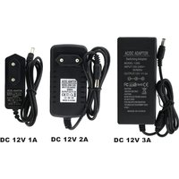 DC 12V 1A 2A 3A 5A 10A CCTV Camera Power Supply AC 100-240V to DC 12V Security System Power Adapter AU EU US UK Plug