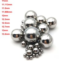 10pcs 11/11.113/11.5/11.906/12/12.3/12.5/12.7/13/13.5 -18.5mm High Precision Bearing Balls GCR15 Bearing Steel Smooth Solid Ball