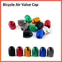 Aluminum Bicycle Tyre valve Dustproof Bike Valve nozzle Cap Colors MTB Road Mountain Inner Tube Valve Cap Replacement Accessory