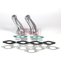 SherryBerg Intake Manifolds Set for VW Bug Aspirazione per 2x Weber 40 44 IDF Dellorto Drla Carburatore FOR VW Typ1 Motore T1