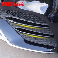 Für Mercedes Benz GLE Klasse W167 V167 Coupe C167 AMG GLE53 2020-2023 Auto Nebelscheinwerfer Streifen Lufteinlass grille Lamellen Trim Abdeckung