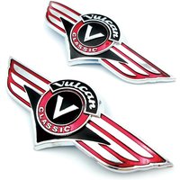 New Motorcycle 3D Chrome Gas Tank Emblem Badge Decals Sticker For Kawasaki Vulcan VN Classic VN400 VN500 800 1500 1600 1700 2000