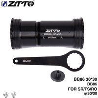 ZTTO BB86 30 Bicycle Thread Bottom Brackets 4 Bearings BB Tool For MTB Road Bike 30mm BB386 Crankset Chainset Cycling Parts