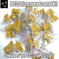 310PCS 31values Self-recovery Assorted Packs PPTC KIT 0.05A 0.1A 0.2A 0.25A 0.3A 0.4A 0.5A 0.75A 0.9A 1.1A 1.35A 2A 2.5A 3.75A