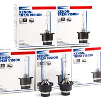 2 Stück D2S D2R D4S D4R HID Xenon-Scheinwerferlampe Bi-Xenon-Projektorlinse Ersatzlampe mit Metallhalter 4300K 6000K 8000K 3000K