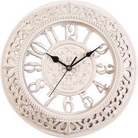 30cm Pattern Antique Plastic Clocks Wall Clock Nordic Soft Background Decor Kitchen Watch for Walls Simple Parent Gift Special