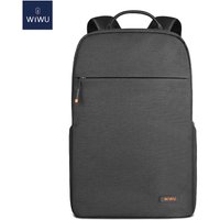 WIWU Newest Laptop Backpack 15.6 Large Capacity Nylon Waterproof School Backpack Lightweight Shoulder Bag for MacBook Pro 16.2