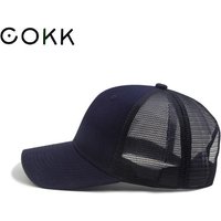 COKK Baseball Cap Men Hat Women Summer Outdoor Camouflage Sun Hat Breathable Mesh Cap Solid Color Snapback Casquette Bone Male