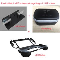 for PSV1000 PSV 1000 L3 R3 Hand Grip Game Console Stand Case with L2 R2 Trigger Button for PS VITA 1000 Storage bag streaming