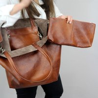Casual Over Large Women Shoulder Bags Designer Handbags Luxury Soft Pu Leather Hand Bags Big Tote Retro Lady Shopper Purses 2021