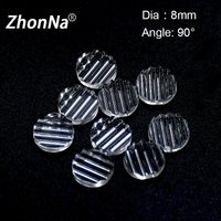 One-line Laser Module Lens 90 Degree Optical Lens 8mm Diameter Spot Lens PMMA For Measuring Positioning Mount Accessories
