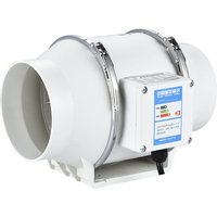 4 Inch 220V Exhaust Fans Home Inline Pipe Duct Fan Extractor Ventilation Kitchen Toilet Air Clean Ventilator Diagonal Flow Fan