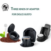 icafilas 3 Adapter For Dolce Gusto Maker With Original Nespresso Capsule Pods Transform Holder Piccolo & MINI ME