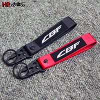 For Honda CBF 125 150 250 500 600 600s 1000 CBF600 CBF1000 SA CBF250 CBF500 CBF125 Newest Motorcycle Embroidery Keychain Keyring