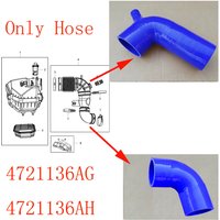 Silicone Air Cleaner Intake Hose 4721136AG 4721136AH For Jeep Wrangler JK 2.8 CRD Diesel 2007-2017