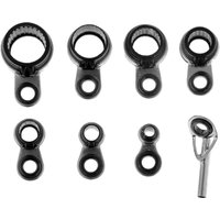 8pcs Fishing Rod Guides Line Ring Top Tip for Rod Building 2/3/4/5/6/7/8mm Fishing Accessories
