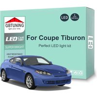 LED Interior Light Bulb Kit For Hyundai Coupe Tiburon RD GK 1996-2003 2004 2005 2006 2007 2008 2009 Car LED Lamp Canbus No Error