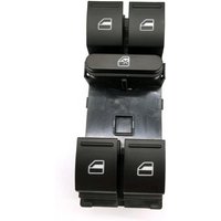 1K4959857B 1K4 959 857 B Four button master window Switch For VW AMAROK Golf 5 6 Plus Jetta Tiguan Touran Passat B6 B7 Polo 6R