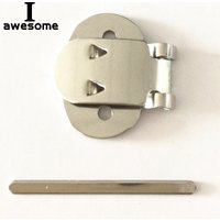 10PCS/set High quality Silver Color Blank Stainless Steel Flower Shoes Clips On Findings DIY Craft Buckles For Shoes Accessories