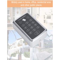 Waterproof 125KHz RFID Access Control Keypad Outdoor Rainproof Cover EM Card Reader 10pcs Keyfobs For Door Access Control System