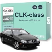 LED Interior Light Bulb Kit For Mercedes Benz CLK-Class W208 C208 W209 C209 A209 1998-2010 Car LED Reading Map Trunk Lamp Canbus