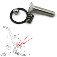 87-06 For Yamaha Banshee YFZ350 Kickstarter Kick Starter Lever Kicker Rebuild Kit 93507-32031-00 90501-12081-00 97024-08030-00